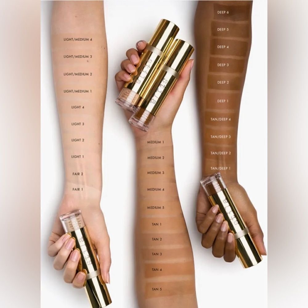 Stila Hide & Chic Fluid Foundation In Deep 6 NIB - Picture 5 of 5